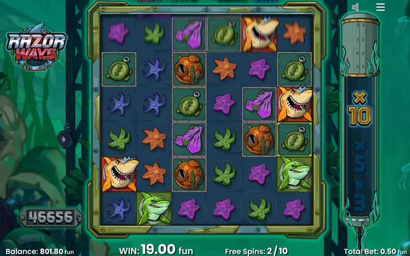 Razor Ways gratis spins ronde