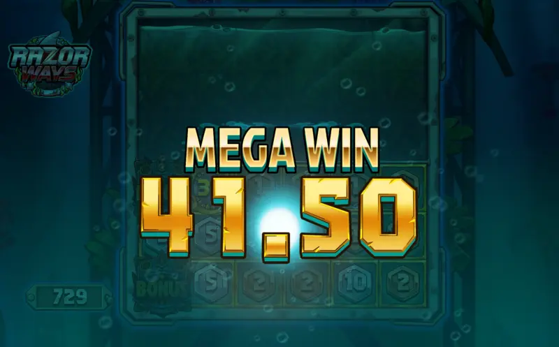 Razor Ways Mega Win uitbetaling